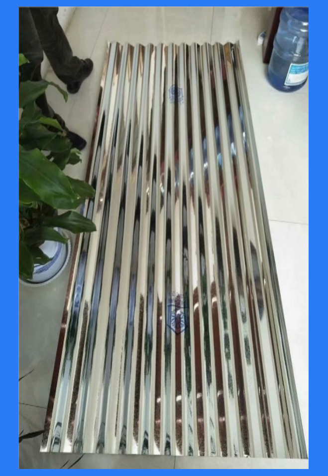 Bright surface flowerless galvanized sheet can replace the thin wall pipe of Tinning printed iron can chimney