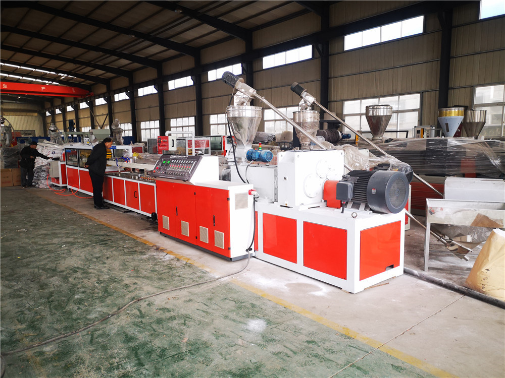 Zhongnuo SJ60 quick installation wall panel equipment PVC decorative panel machine is easy to operate