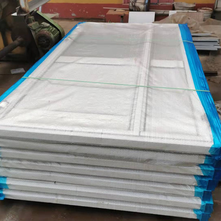 Casement window spot sales color coated steel plate sliding window produced by Haowei