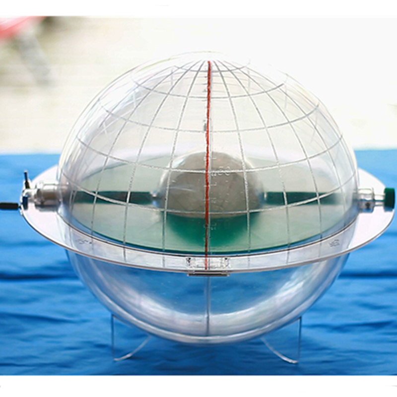 Model of popular science teaching equipment for geography classrooms on display in the school geography exhibition hall