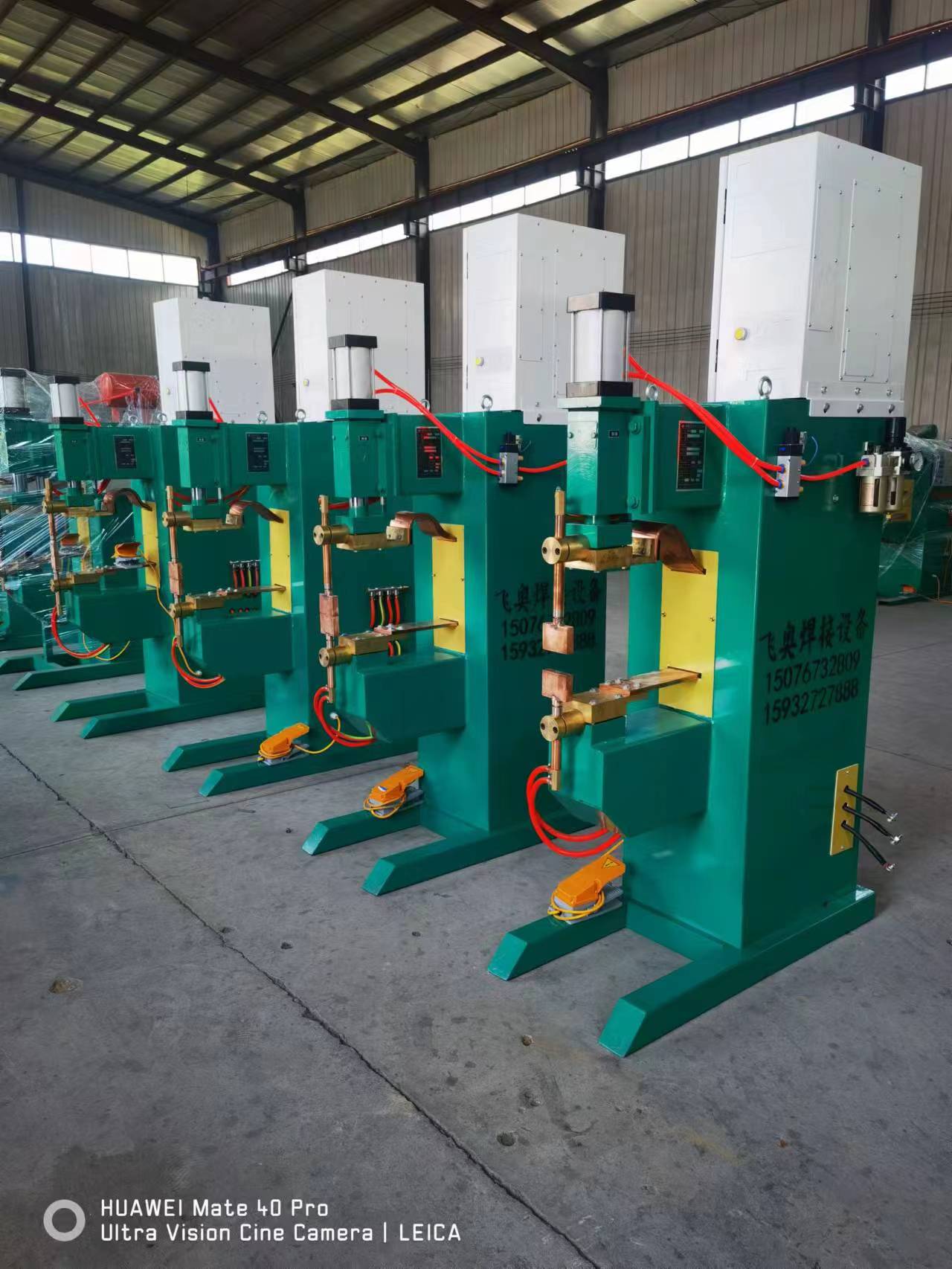 Spot welding machine can be used for welding kitchen utensils, muffler flanges, simple welding operation, and firm welding