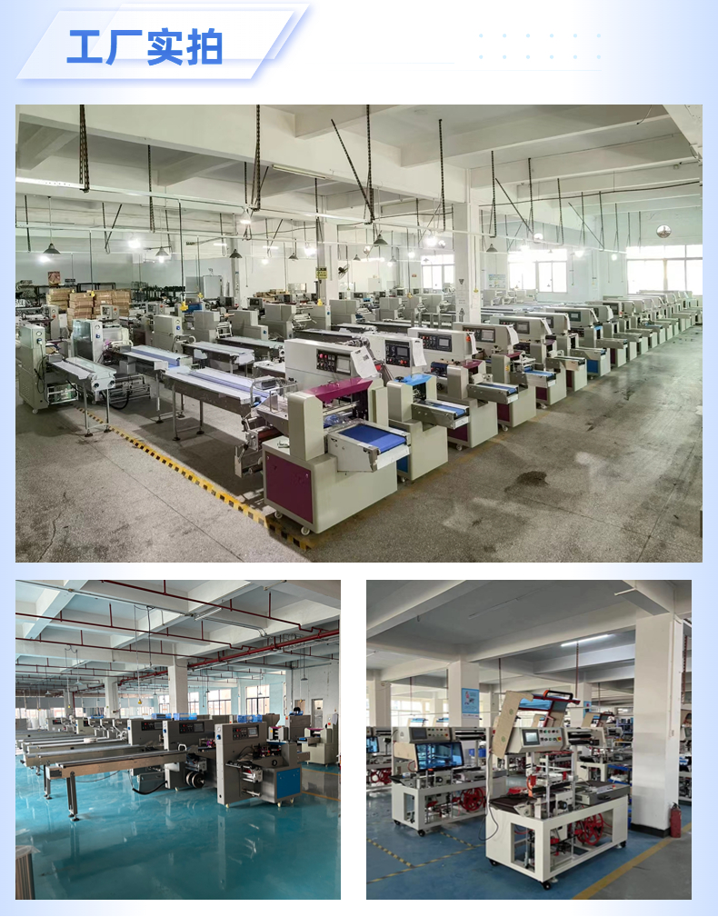 Bosheng Machinery full-automatic Oreo biscuit packing machine Net red snack packing machine Snow crisp Nougat sealing machine