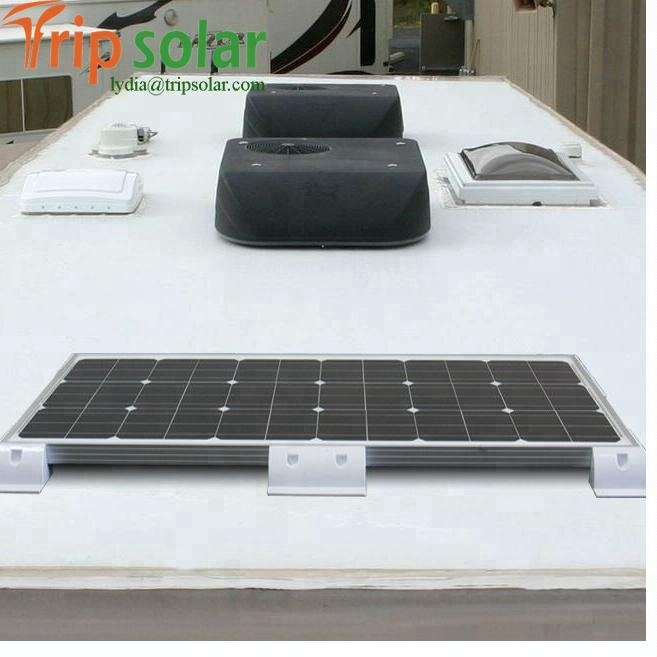 TripSolar Black White RV Yacht Roof Strip Installation Bracket TP-AMB-01