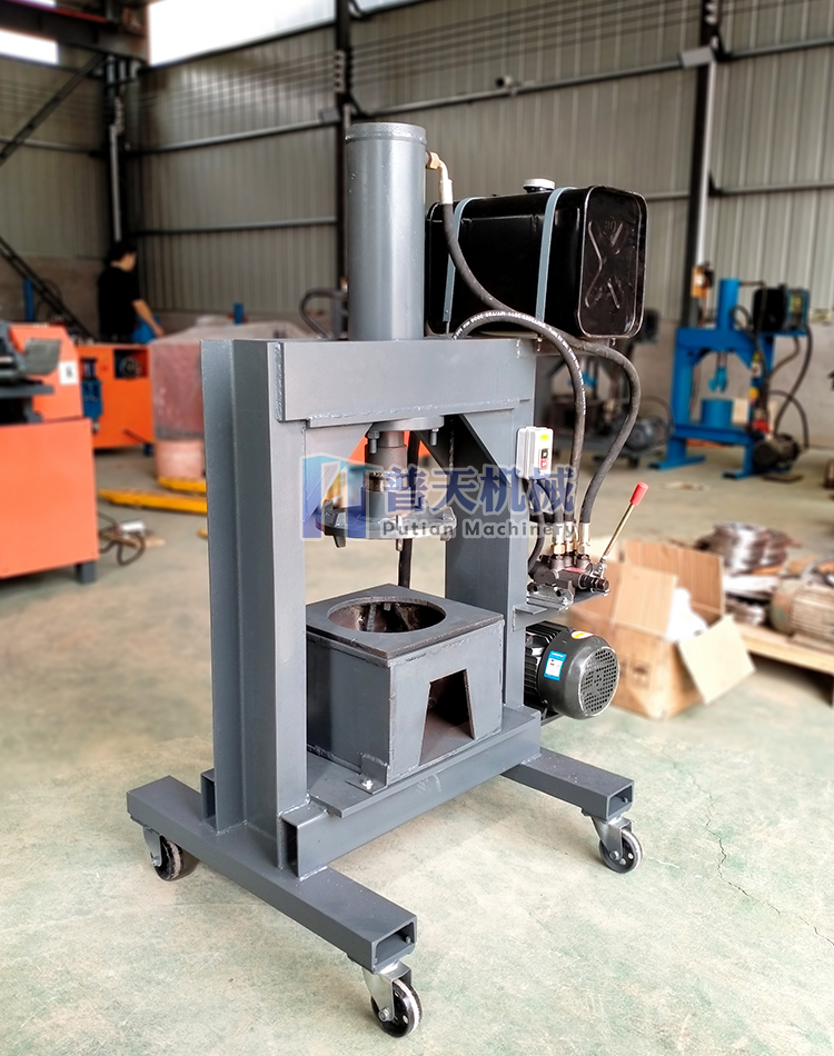 Putian hydraulic press manufacturer breaks through the motor shell, applies pressure to the magnetic field, and has multiple types of pressure heads, making it a versatile machine