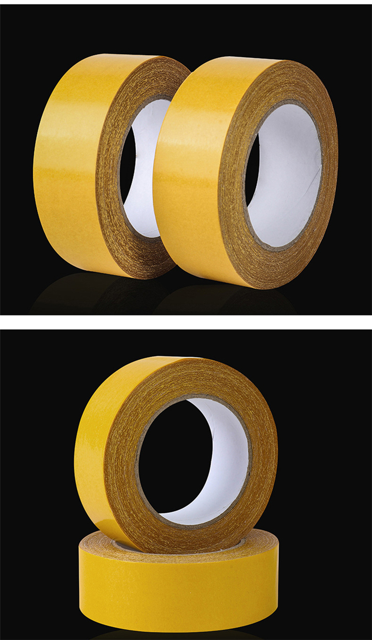 Office exhibitions, wedding carpets, adhesive flooring, high adhesion, no marks, double-sided adhesive fabric, grid, double-sided adhesive tape wholesale