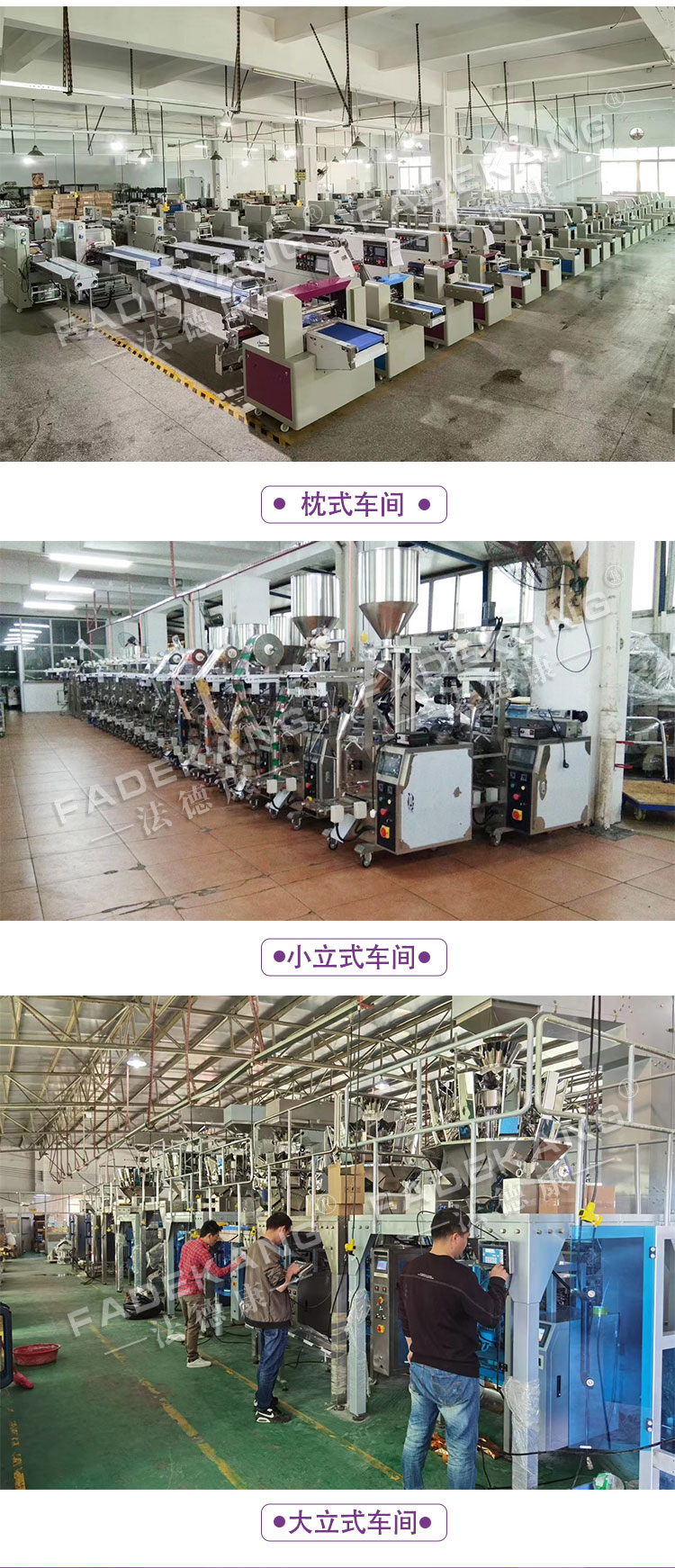 Bread and pastry pillow type packaging machine with support box, fully automatic packaging machine for frozen food, nitrogen filling and sealing machine for packaging points