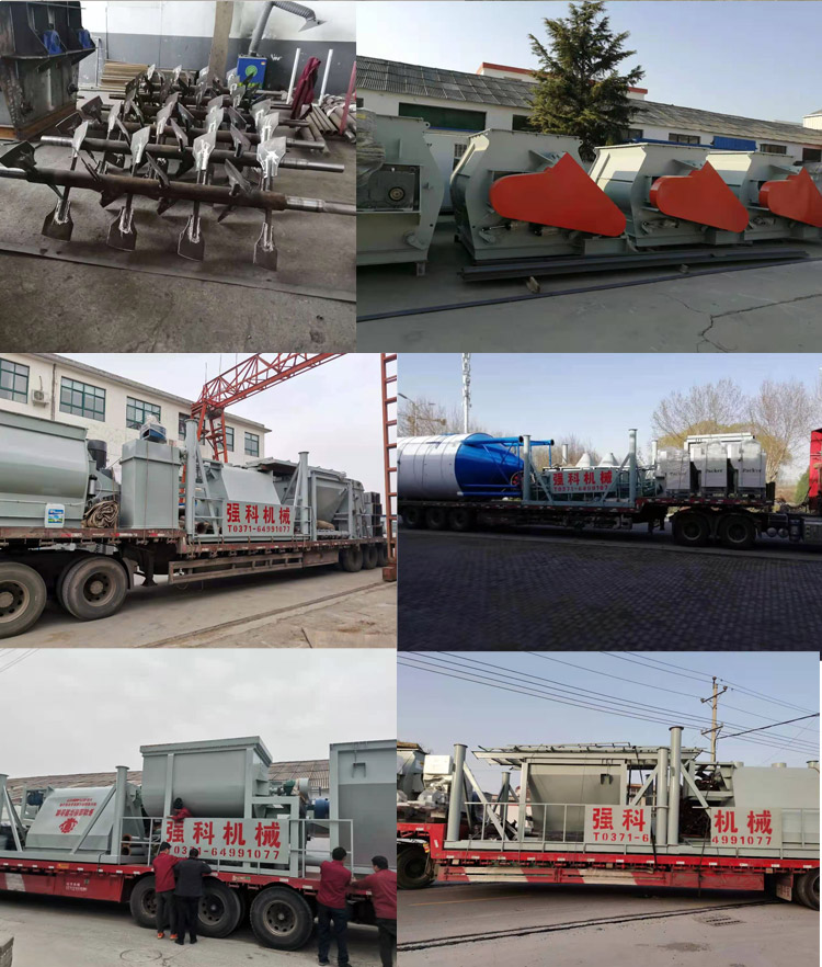 Qiangke Machinery Production Dry Powder Mortar Equipment Manufacturer Fully Automatic Putty Powder Production Equipment