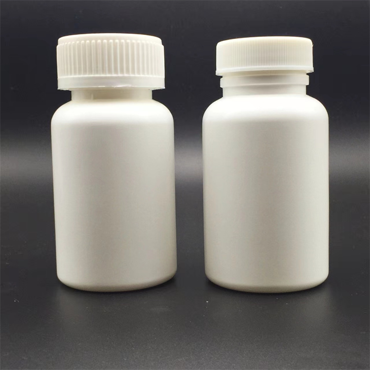 200ml 350ml white solid bottle, plastic bottle, health product bottle, sub packaging, dark bottle, supplied by Haoduo