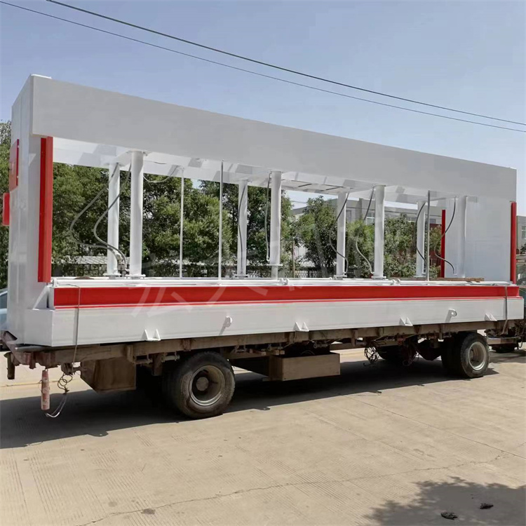 Woodworking cold press with 50 tons adjustable pressure, multi-layer insulation board, rock wool block press, grand production