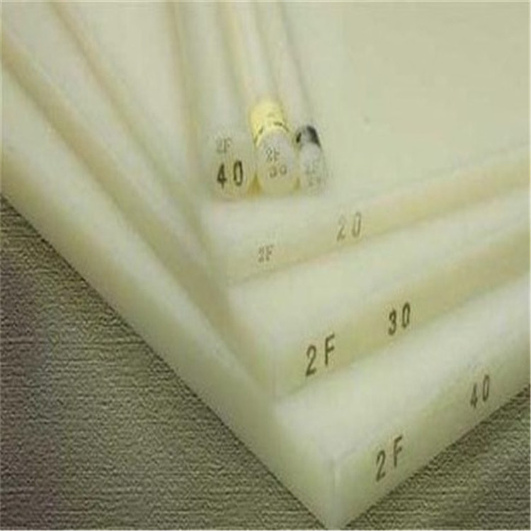 PVDF board and rod, white steel, fluoroethylene polyvinylidene fluoride board, high-temperature and creep resistant, customized for processing