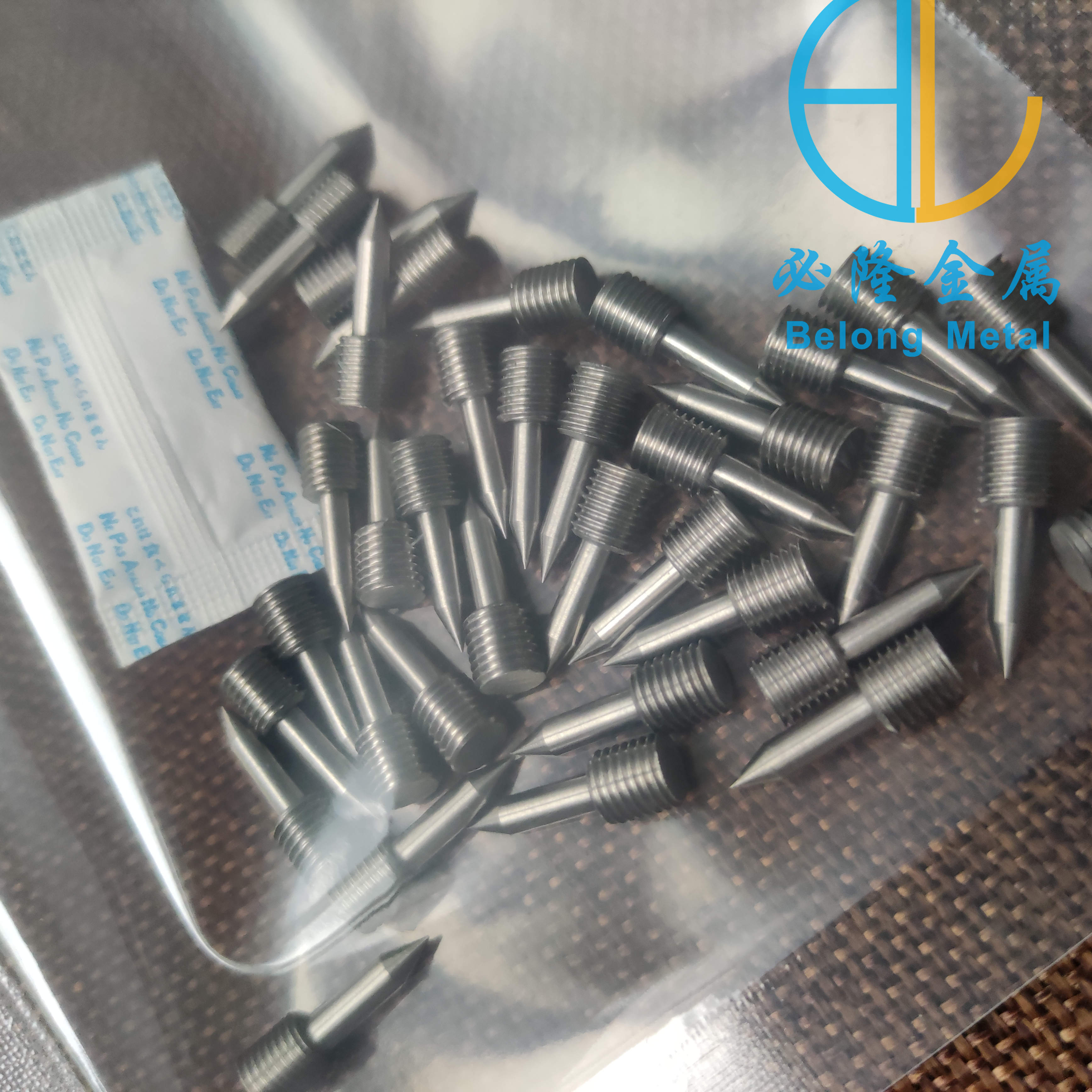 Pure tungsten screws, nuts, tungsten alloys, high-temperature and corrosion-resistant fasteners, non-standard shaped parts, customized according to drawings