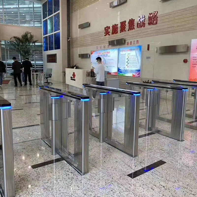 Security Check Visitor Quick Access Door System Fast Temperature Measurement Channel Gate Machine Community Face Recognition Access Control