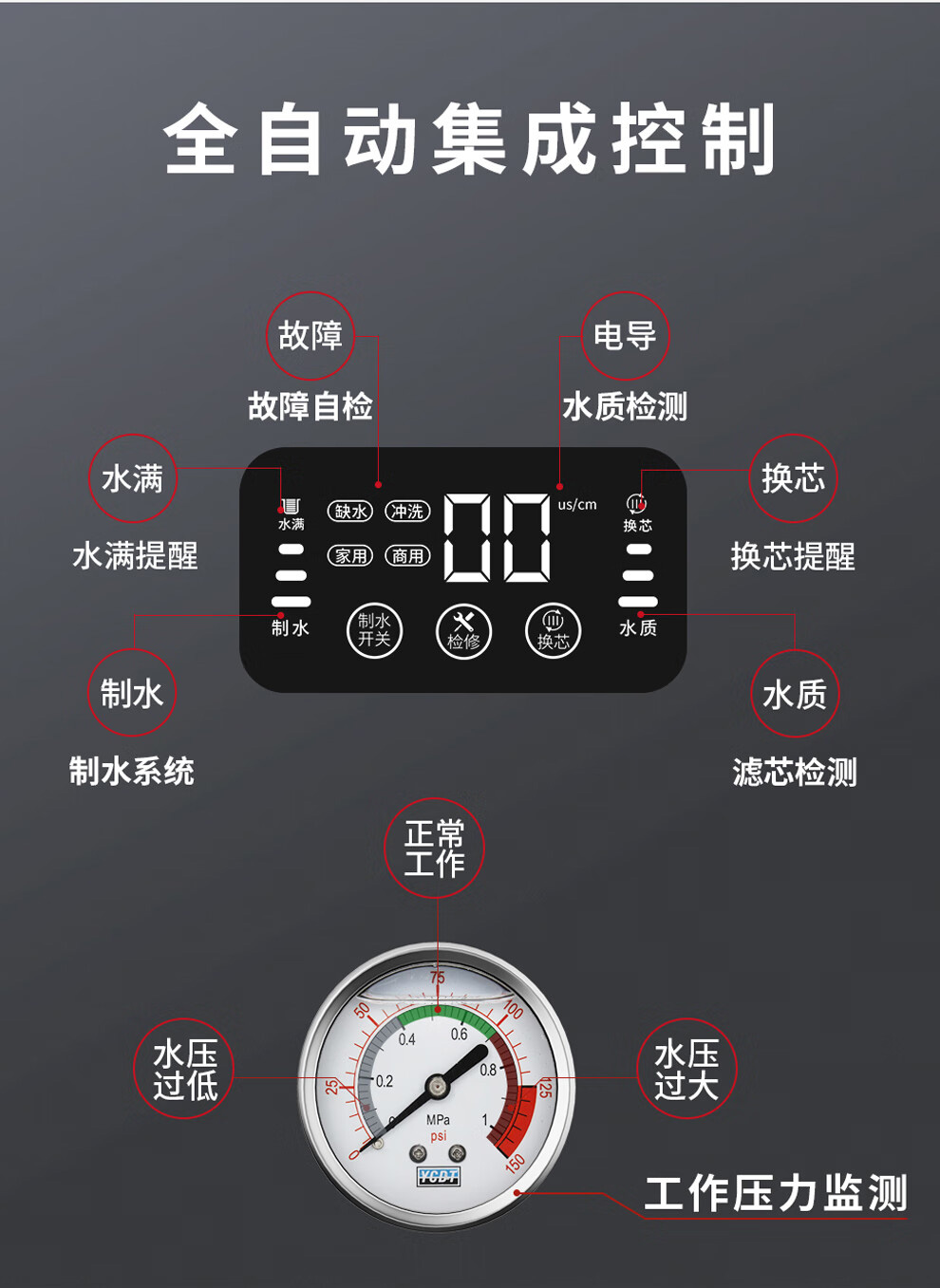 Tianchun large-scale reverse osmosis Water filter water purifier commercial EDI deionization equipment water purifier