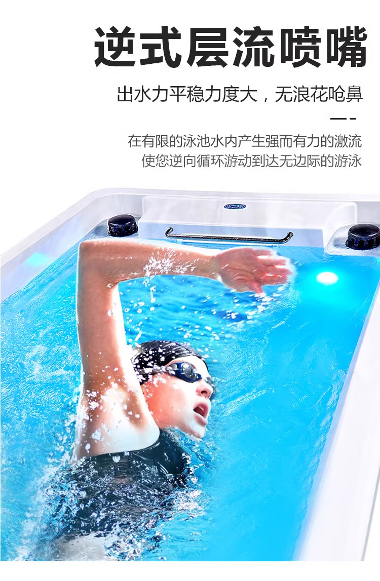 Outdoor swimming pool, garden swimming pool, household surfing, constant temperature heating, massage, courtyard, adult large bathtub, circulating filtration