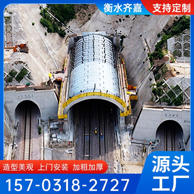 镀锌下水道钢管金属波纹涵管 大小口径可定制 齐嘉