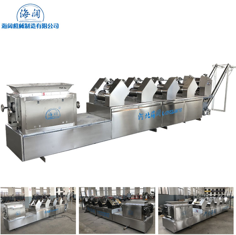 Haikuo Heavy Duty Noodle Machine Solid Alloy Roller Noodle Processing Industry Special 450 Type