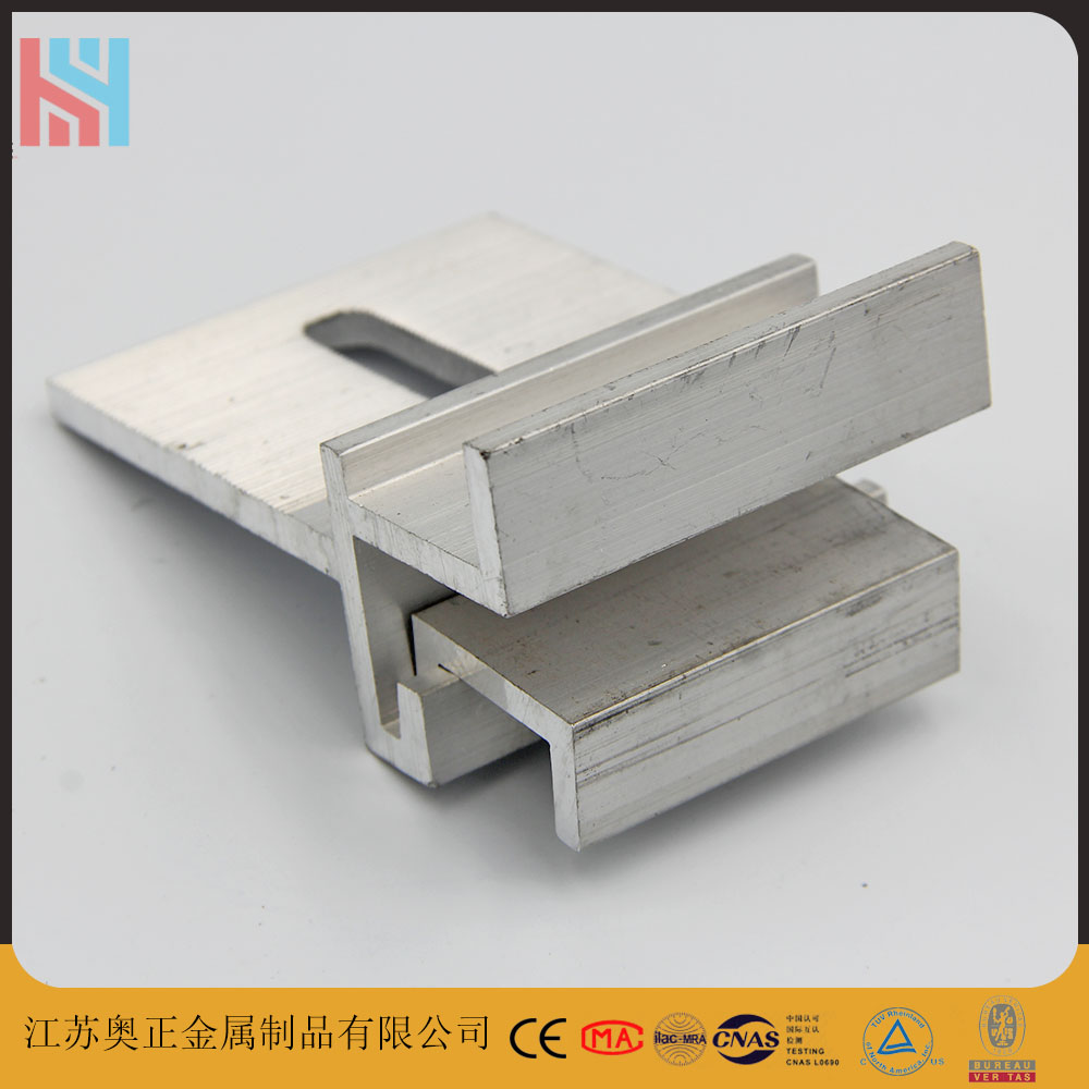 Xilida corrosion-resistant high-strength aluminum alloy SE two-piece curtain wall dry hanging parts, customized support for stone slotting