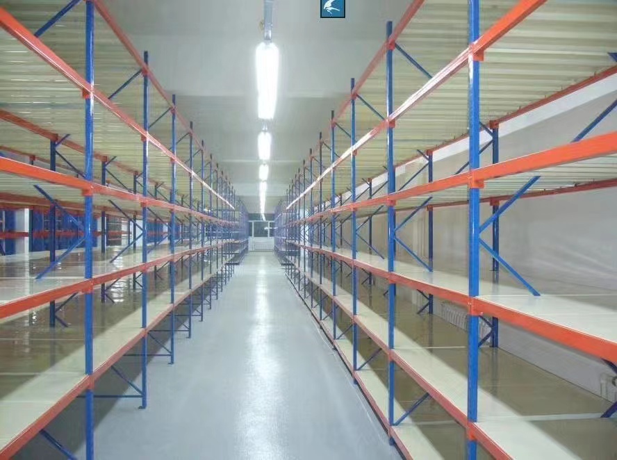 Hanyang Factory's light and medium-sized shelves, logistics, express delivery, multi-layer storage racks, and on-site measurement by manufacturers