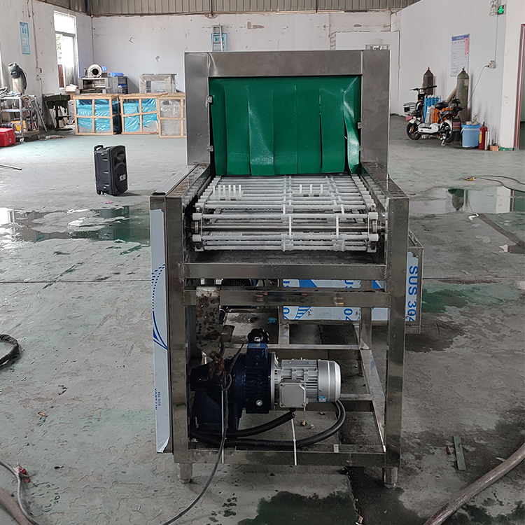 Commercial Disinfection Dishwasher, Canteen Barbecue Plate Cleaning Machine, Fruit and Vegetable Plastic Basket Cleaning Equipment