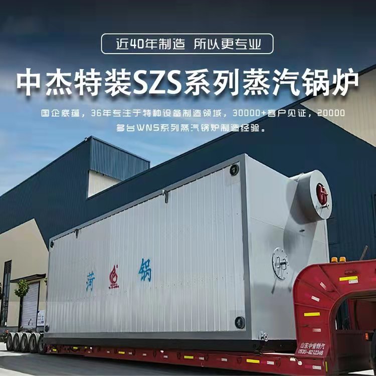 20 tons of low nitrogen gas steam boiler with fully automatic steam output equipment sent to the customer's factory