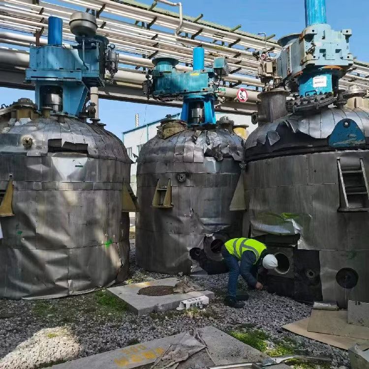 High price recycling of second-hand chemical machinery and equipment, acquisition of pressure vessel reactors