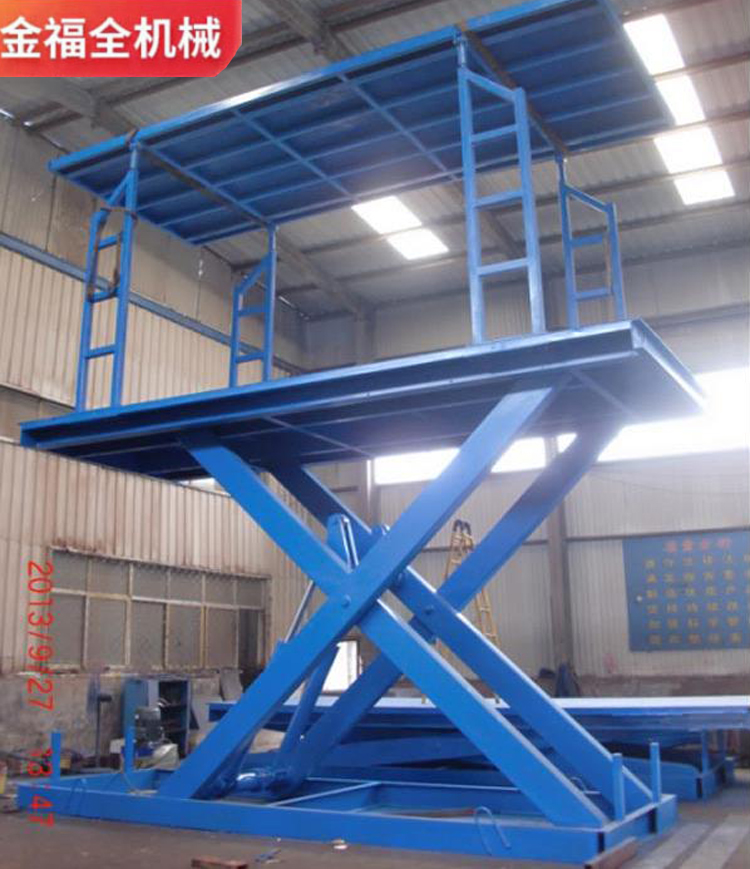 Fixed scissor lift hydraulic lift cargo elevator loading and unloading platform simple elevator manufacturer stock