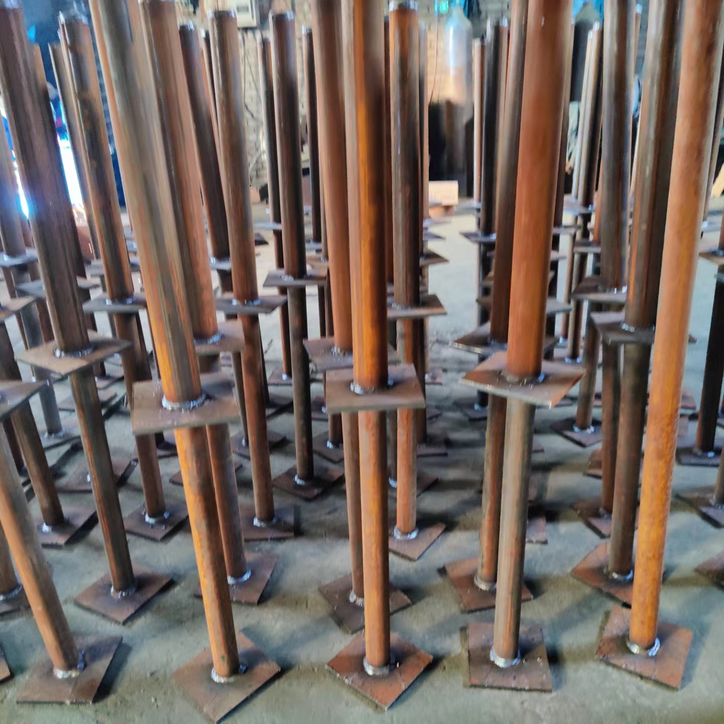 Embedded and welded 40 * 1000 shear rods with complete specifications for roadbed, Dadi Building Materials