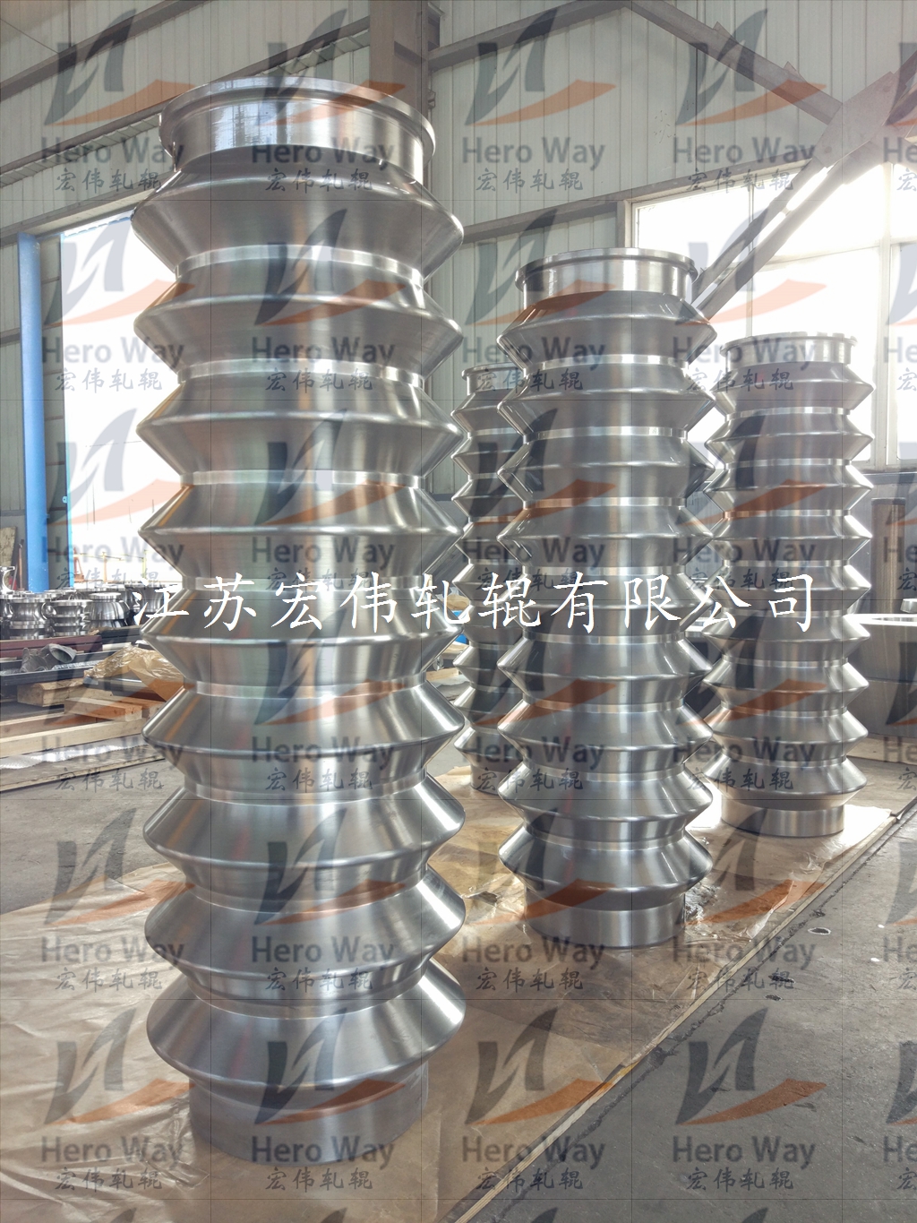 Continuous hot rolling, straightening, shaping, high toughness, and wear-resistant production of Hongwei angle steel special rollers