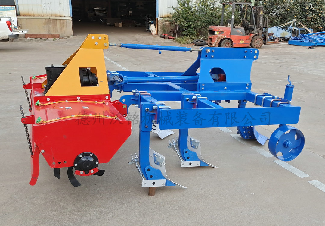 Integrated plow and rotary machine, no moisture, furrow plow, deep plowing, rotary tillage, soil crushing, no moisture plow, land plowing tool