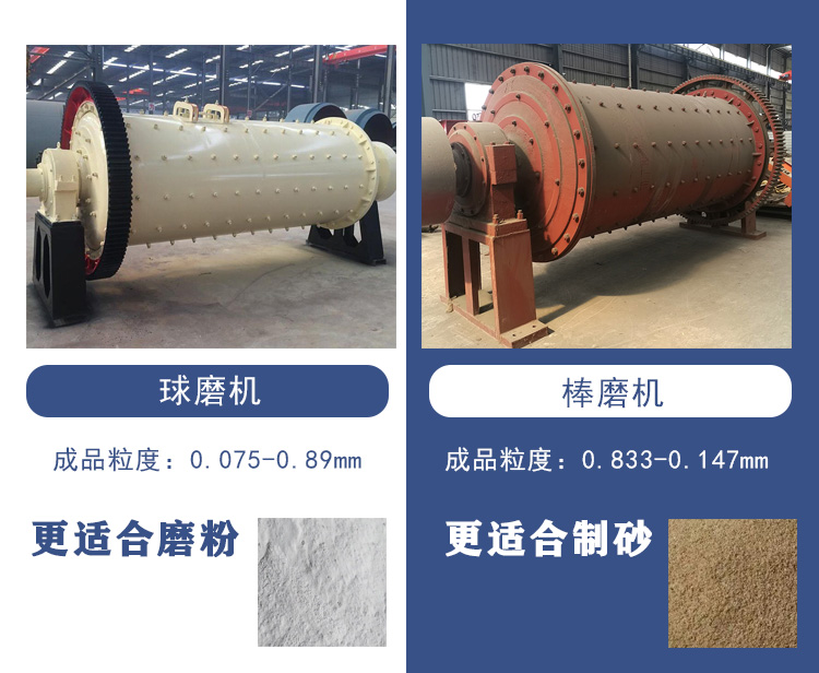 Bar mill for sand making, small ore grinder, horizontal cement ball mill equipment can be customized