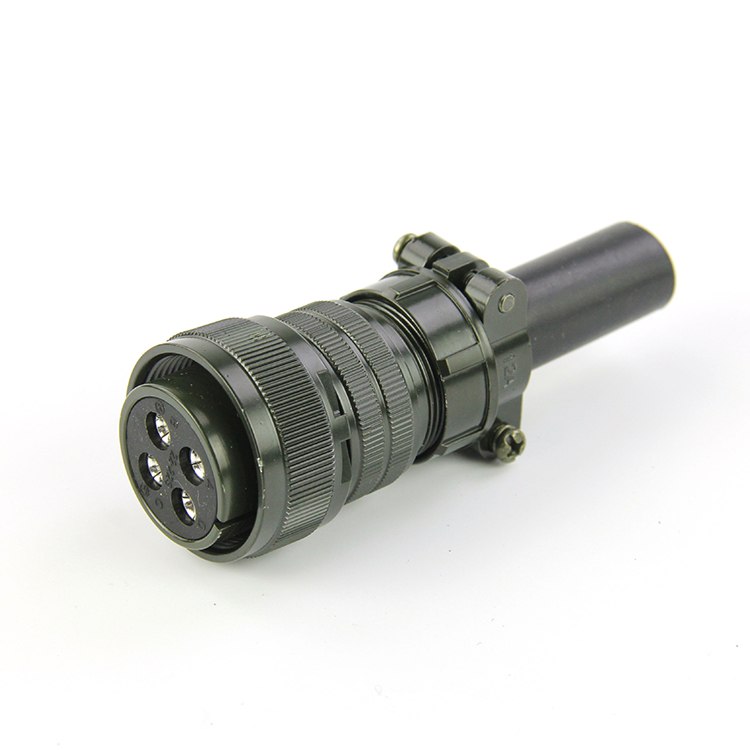 H/MS3106A22-23S/22-23P 8-core military standard aviation plug 50A high current connector