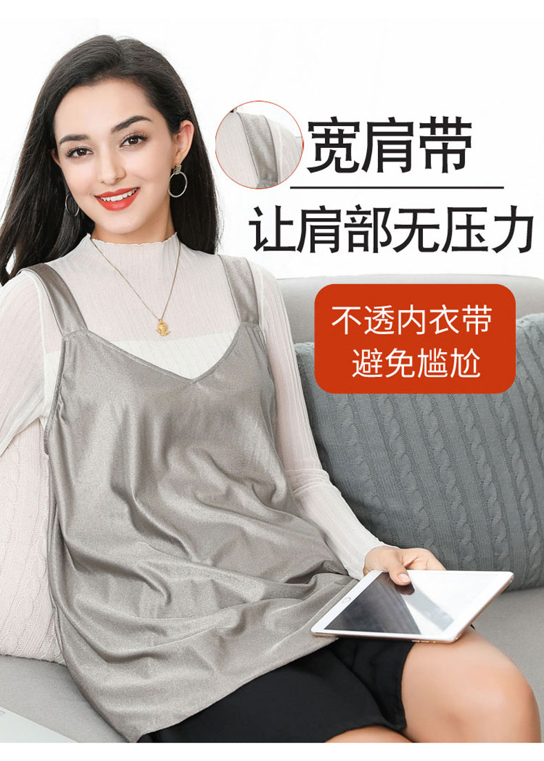 Radiation resistant clothing for pregnant women, pants for pregnant women, underwear for work and office use, invisible belly pockets for protective clothing