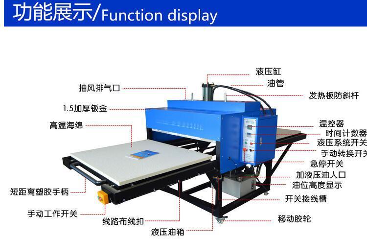 Provide one-stop service for aluminum ceiling hot stamping with Zhengke pneumatic dual station hot stamping machine