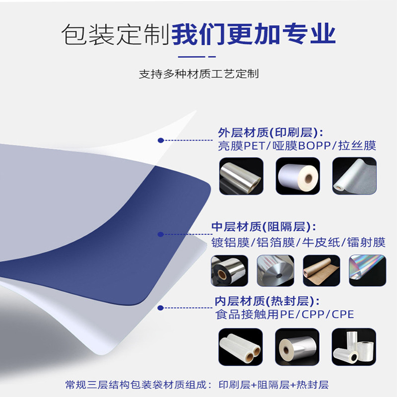 Rice packaging bag PA vacuum rice brick bag spot aluminum foil composite Xiaomi vacuum bag customization free design