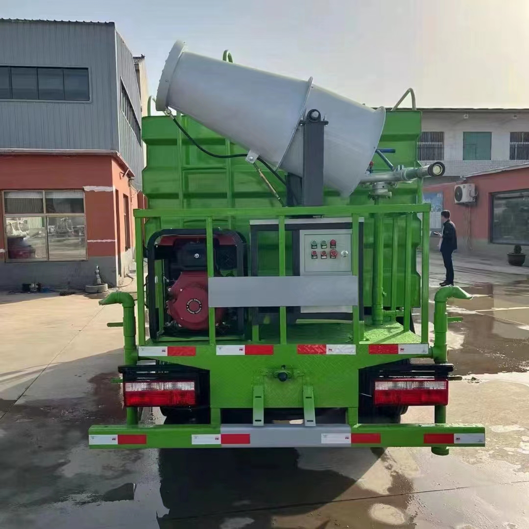 Dongfeng Blue Brand 7-ton Mist Cannon Sprinkler, Zhenchi Manufacturer, Municipal Greening Sprinkler, Water Tank Truck, Thickened Tank Body