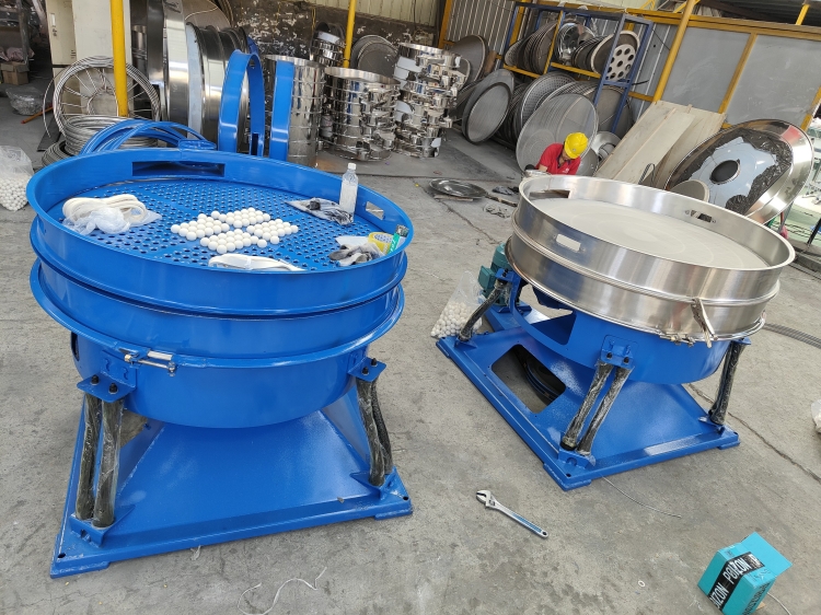 Huatong swing screen stainless steel rotary vibration screen is suitable for fine screening of chemical, pharmaceutical, and food with multiple layers and high production capacity