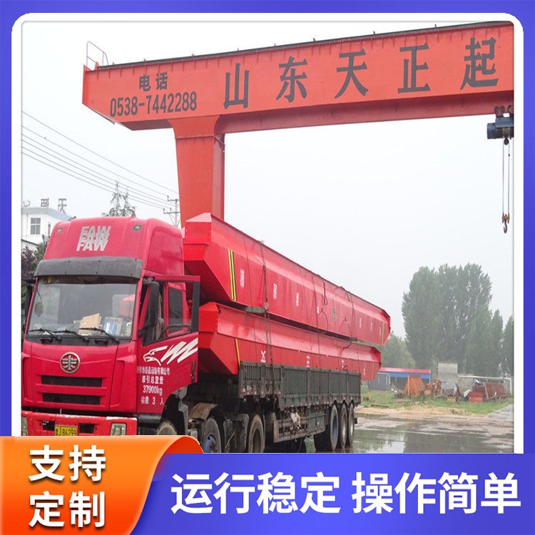 TZ1731 使用寿命长 遥控电动单梁起重机 建材车间使用 天正起重