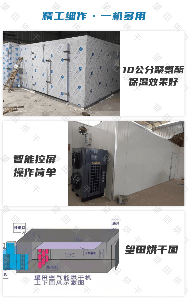 Green and red chili pepper dryer, dryer, agricultural and sideline product processing, support customized 3-25 pieces drying room