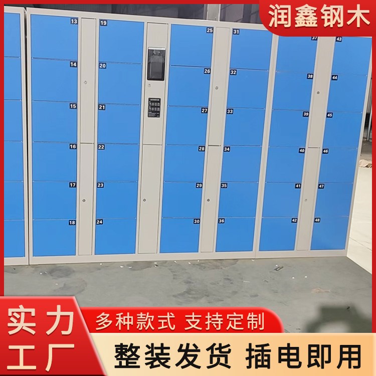 润鑫 景区存包柜 共享自助扫码存取 单箱尺寸可按需定制 源头工厂