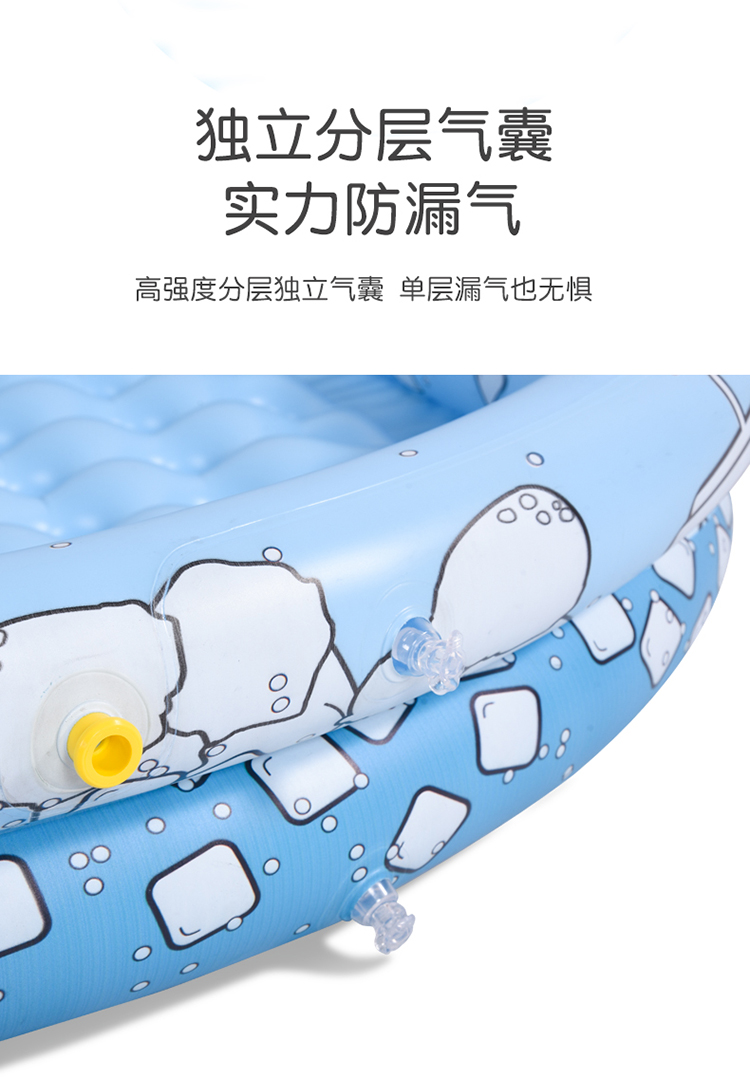 New product water spray mat summer children's lawn game PVC pool inflatable water spray baby toy outdoor Ball pit