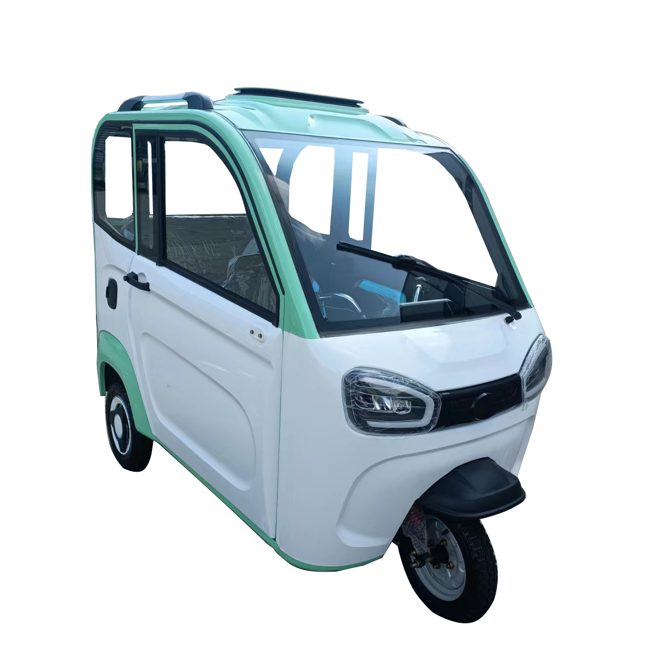 Totally enclosed QT51 Electric trike rain proof household old people pick up children electric vehicle supplied by the manufacturer