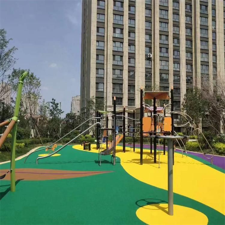 EPDM Color Rubber Particle Park Community EPDM Plastic Runway Kindergarten Ground Materials for Jiaguan Sports