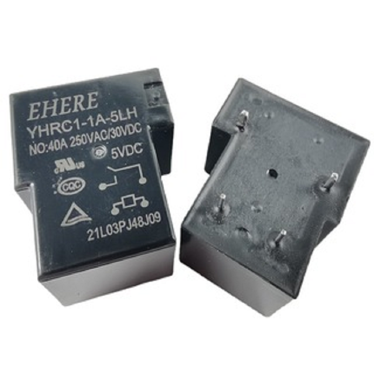 40A automotive relay YHRC1-1A-5LH, a set of normally open EHERE relays, 5V automotive electronics