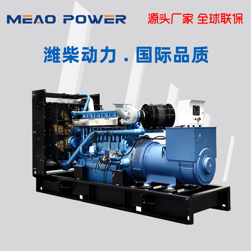 300kw Weichai low-noise diesel generator set power model WP13D385E200 silent energy saving