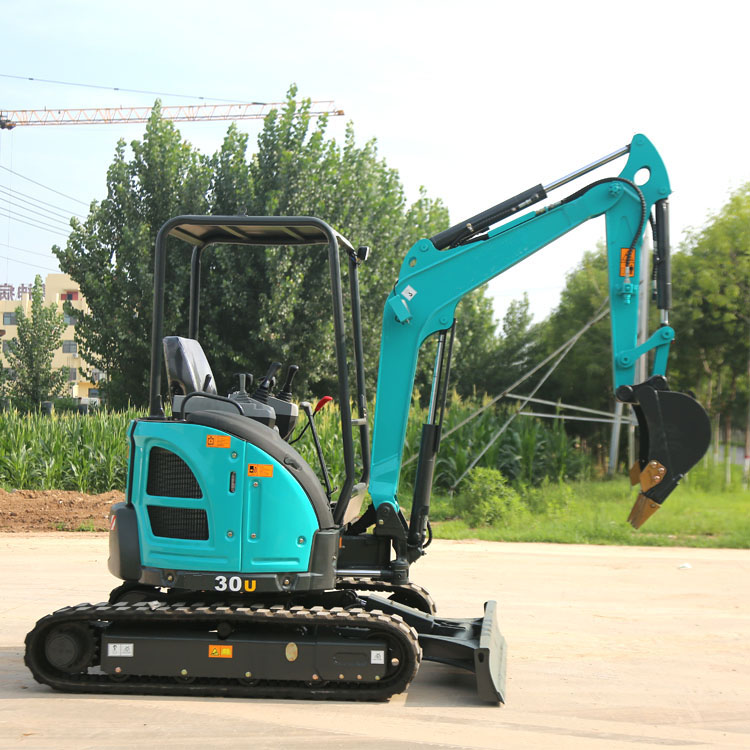 Small excavator hydraulic system, diesel powered small excavator, multifunctional micro hook machine