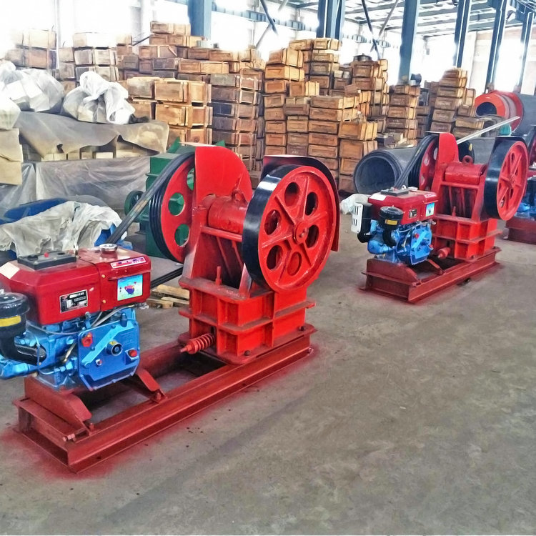 Small PE400 * 600 jaw crusher, mining stone coarse crushing equipment, large particle stone crusher factory