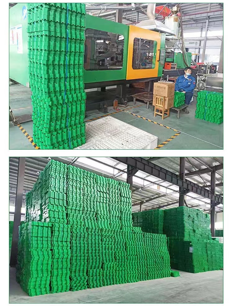 High strength and durable grass planting bricks for the HDPE grass planting grid manufacturer's parking lot lawn grid in the community fire passage