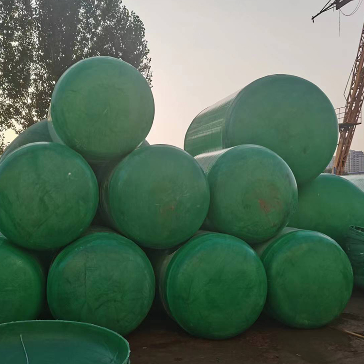 Glass fiber reinforced plastic wound Septic tank, underground integrated sedimentation tank, green and environmental protection, various specifications, support customization