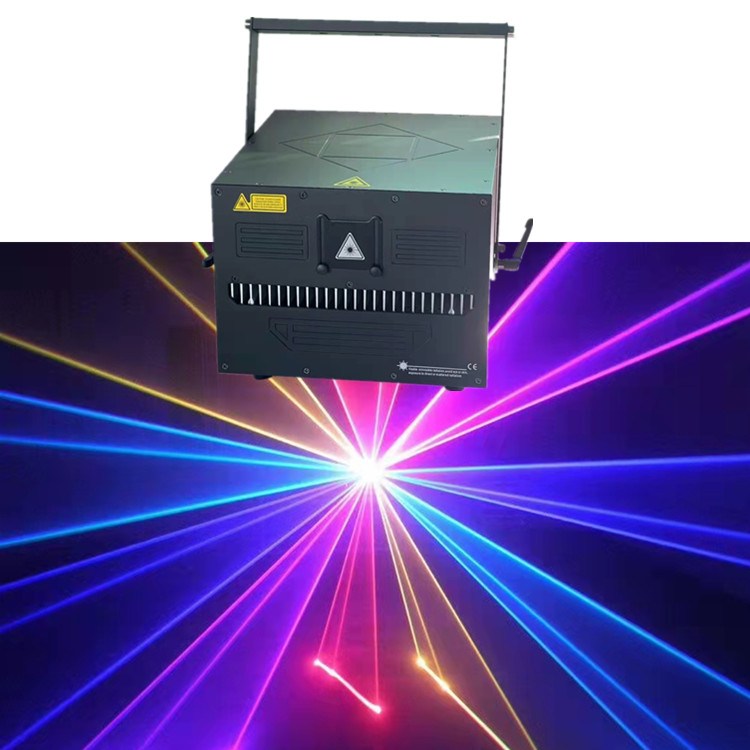 Xuanzhan 15-20W single green full color laser light XZJ015 bar outdoor performance fan pattern laser light