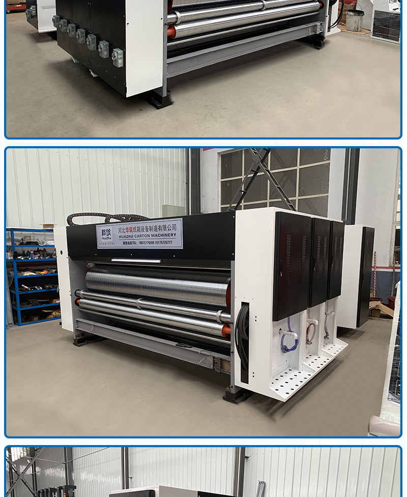 Semi-automatic die-cutting machine, cardboard box ink printing machine, dual color slotting chain machine equipment, cardboard box mechanical forming machine